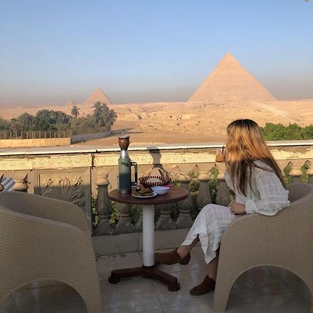 Kafret el-Gabal Sphinx Palace Pyramids View Inn מראה חיצוני תמונה