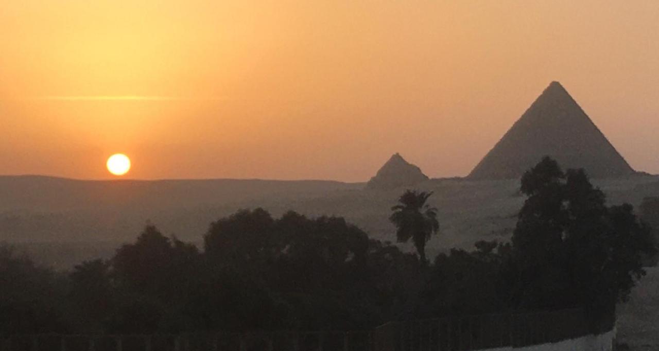 Kafret el-Gabal Sphinx Palace Pyramids View Inn מראה חיצוני תמונה